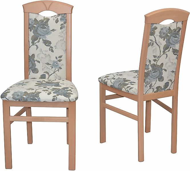 HOFMANN LIVING AND MORE Esszimmerstuhl, (Set), 2 St., Webstoff-Polyester günstig online kaufen