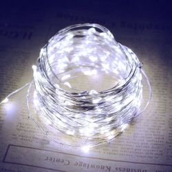 WILGOON LED-Lichterkette 10/20 meter Solar-Lichterketten, 100/200 günstig online kaufen