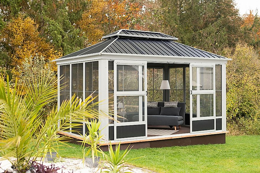 Sojag Pavillon »Olan 1014«, (Set), aus günstig online kaufen