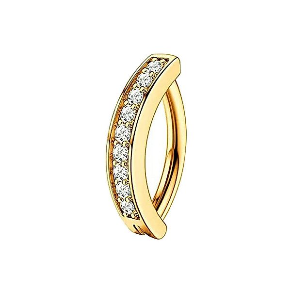 Taffstyle Bauchnabelpiercing Bauchnabelpiercing Clicker Scharnier Top günstig online kaufen