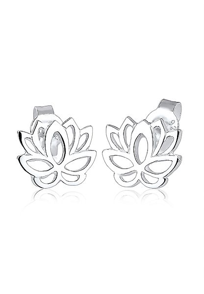 Elli Paar Ohrstecker Lotusblume Blüte Lotus günstig online kaufen