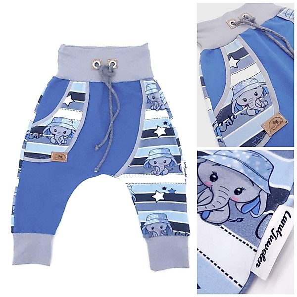 Land-Juwelen Pumphose ELEFANT BLAU mit Tasche günstig online kaufen