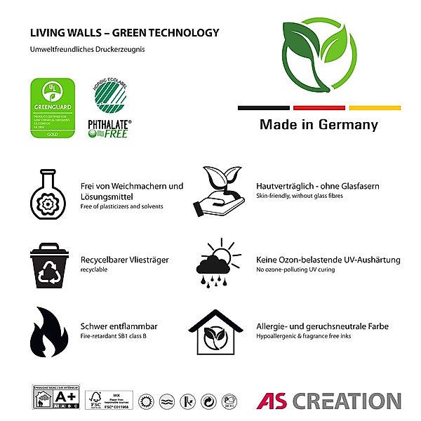 Architects Paper Fototapete »Home Sweet Home«, Landhaus Tapete Holtwand Fot günstig online kaufen