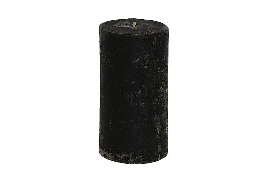 B&S Stumpenkerze Stumpenkerze durchgefärbt black 15 x Ø 8 cm günstig online kaufen