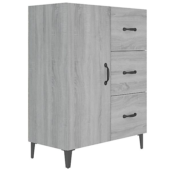 vidaXL Sideboard Grau Sonoma 69,5x34x90 cm Holzwerkstoff 817355 günstig online kaufen