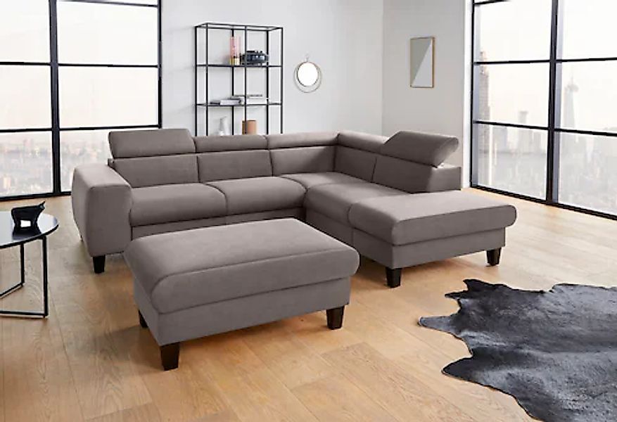 COTTA Polstergarnitur »Morven L-Form«, (Set), Set bestehend aus: Ecksofa mi günstig online kaufen