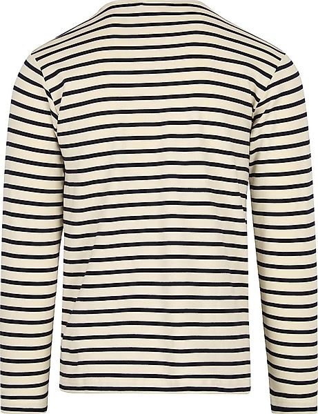 Armor-Lux Pullover Streifen Off White - Größe M günstig online kaufen