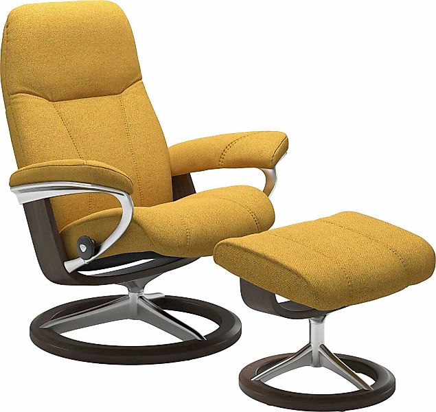 Stressless Relaxsessel "Consul", (Set, Relaxsessel mit Hocker), mit Hocker, günstig online kaufen