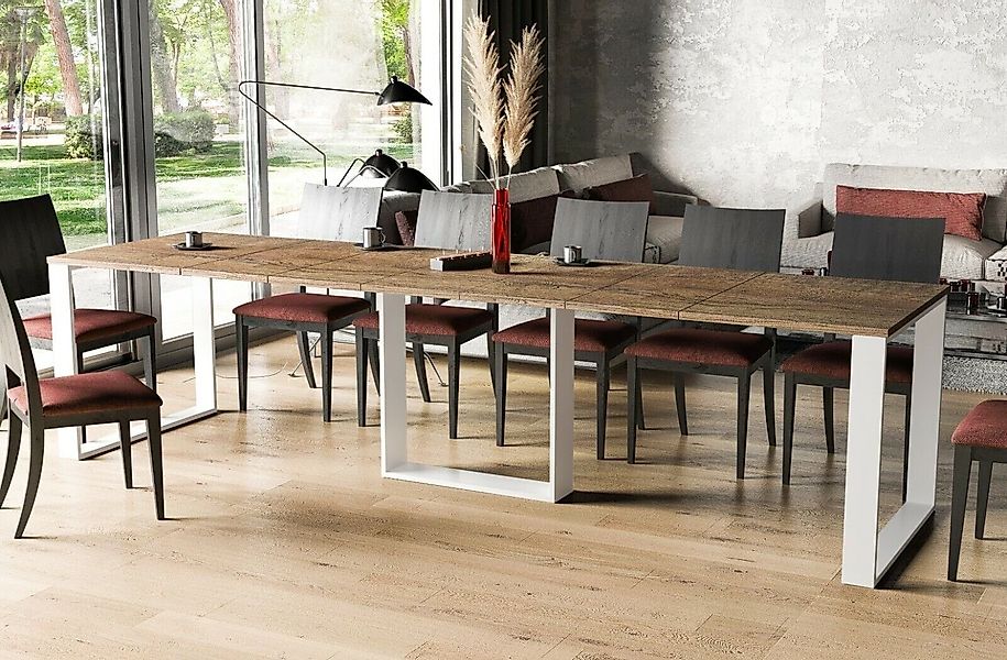 Endo-Moebel Esstisch Borys White 130cm - günstig online kaufen