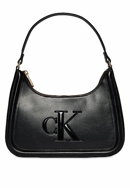 Calvin Klein Schultertasche "RAISED CK SMALL SHOULDER BAG", Henkeltasche, D günstig online kaufen
