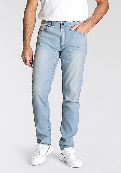 H.I.S Slim-fit-Jeans FLUSH schmale Beinform, mit Used-Effekten, niedrige Le günstig online kaufen