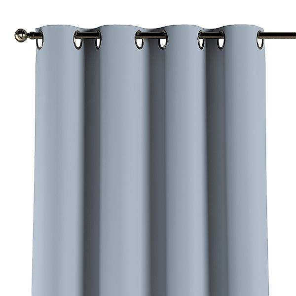 Ösenschal, blau-grau, Blackout 300 cm (269-49) günstig online kaufen