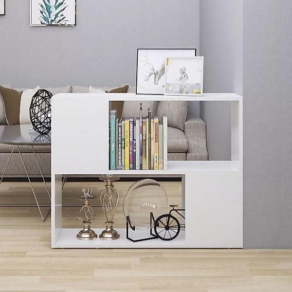 Tv-schrank Weiß 80x24x63 Cm Spanplatte günstig online kaufen