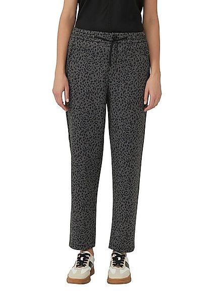 s.Oliver Stoffhose mit Leo-Print günstig online kaufen