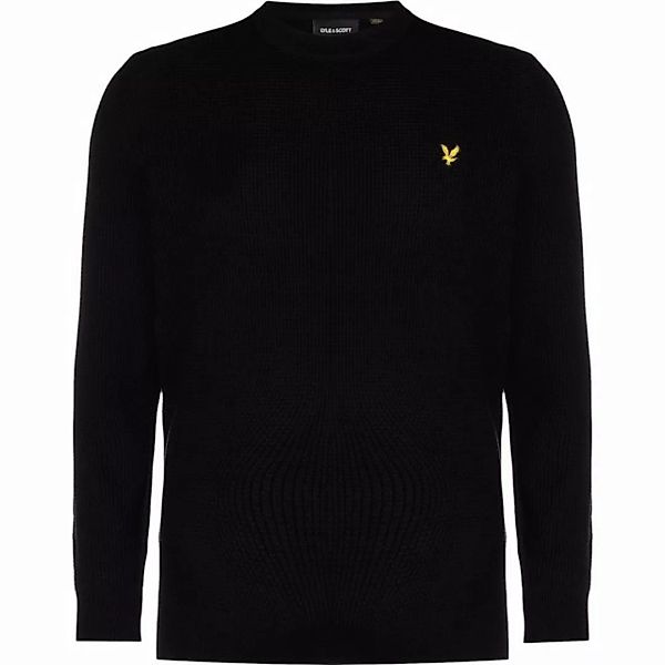 Lyle & Scott Sweatshirt Grid Knit Sweatshirt Herren günstig online kaufen
