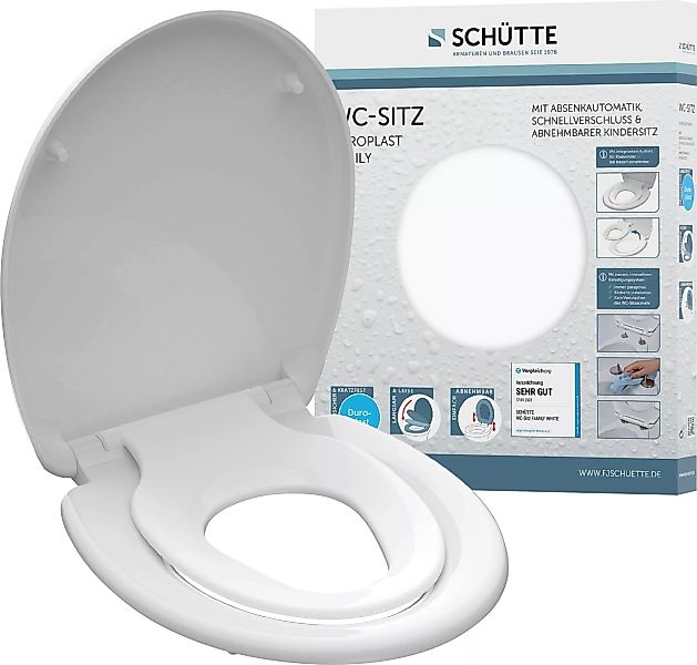 Schütte WC-Sitz »FAMILY WHITE« günstig online kaufen