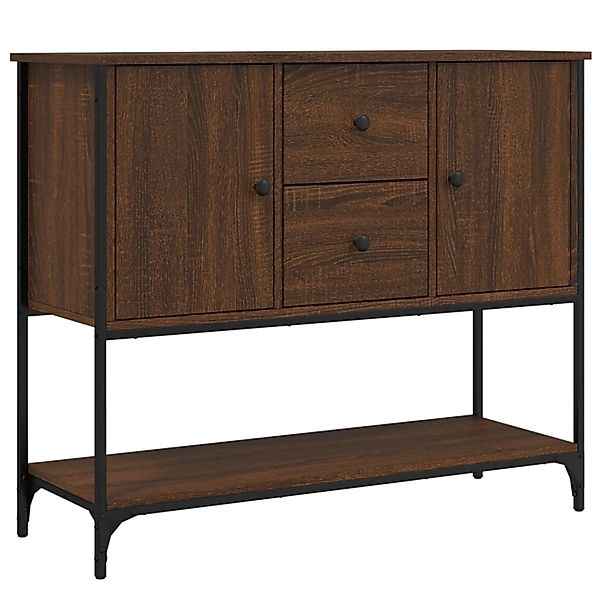 vidaXL Sideboard Braun Eichen-Optik 100x36x85 cm Holzwerkstoff 835558 günstig online kaufen
