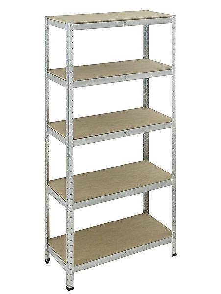 Pro-Bau-Tec Schwerlastregal pro-bau-tec Schwerlastregal 180 x 90 x 40 cm 5 günstig online kaufen
