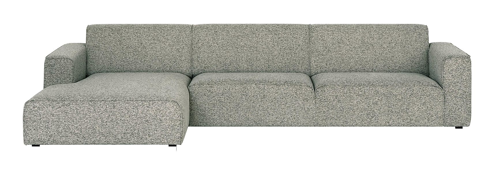 NADUVI Collection | Ecksofa Gionni links 3-Sitzer Chenille günstig online kaufen
