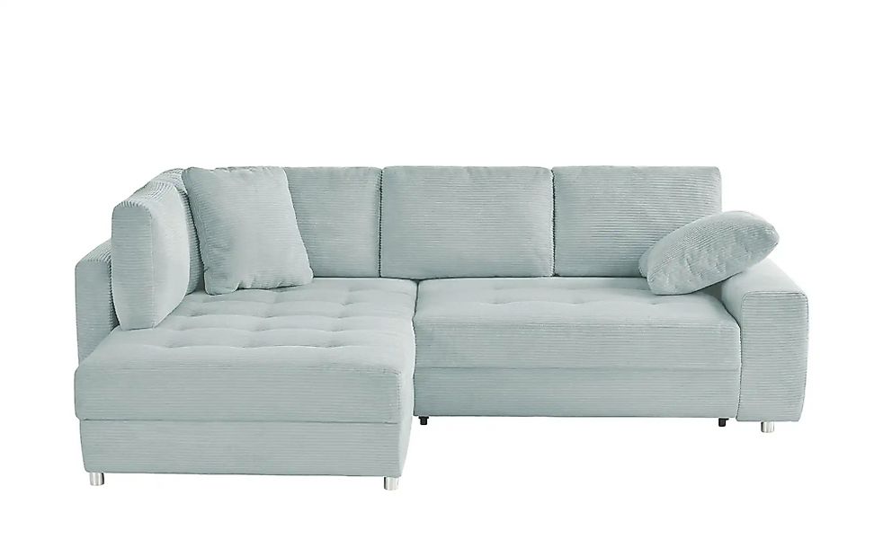 bobb Ecksofa  Arissa de Luxe ¦ blau ¦ Maße (cm): B: 265 H: 84 T: 215.0 Pols günstig online kaufen