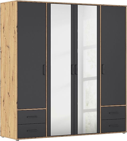 rauch Drehtürenschrank "Voyager", (in 3 verschiedenen Ausstattungen BASIC/C günstig online kaufen