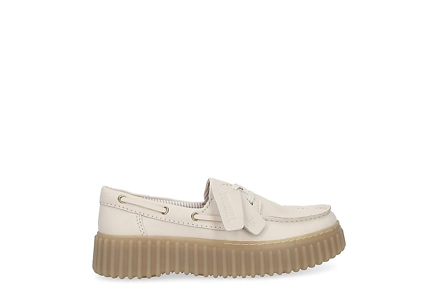 Clarks Clarks Torhill Boat 26186302 4, Schnürschuhe, Beige, Damen Schnürsch günstig online kaufen