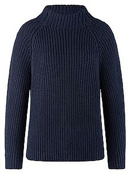 Pullover 1/1-Raglanarm Peter Hahn blau günstig online kaufen