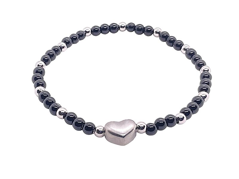 Steinfixx® Perlenarmband Obsidian Armband 4mm mit günstig online kaufen