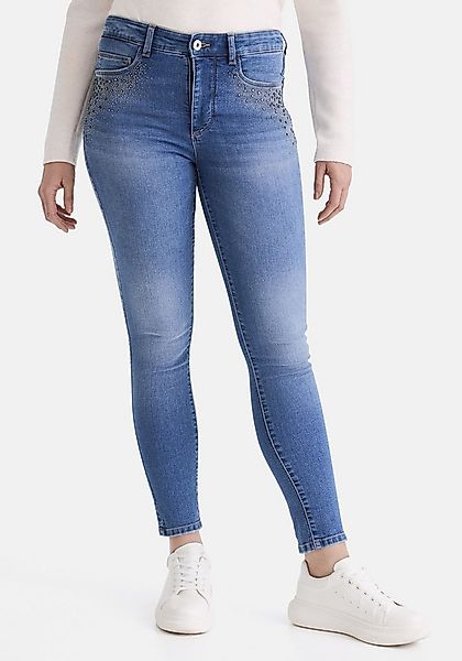 STOOKER WOMEN 5-Pocket-Jeans Rio Colour Skinny Fit Skinny Fit Casual Clean günstig online kaufen