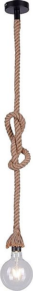 JUST LIGHT Pendelleuchte ROPE, ohne Leuchtmittel, Hängeleuchte, Hängelampe günstig online kaufen