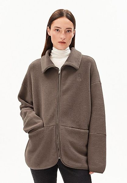 Armedangels Blouson ANAAWIL Fleecejacke aus Bio-Baumwolle Oversized Fit günstig online kaufen