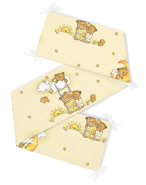 Amilian Bettnestchen - Bettumrandung Kopfschutz 180x30 günstig online kaufen
