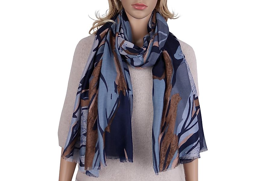 MIRROSI Modeschal Weich XXL ca.90x180cm Schal Blumen Muster, (Blumen Muster günstig online kaufen