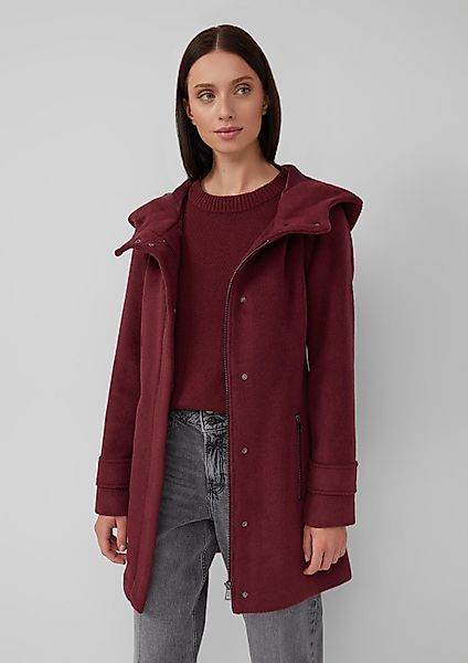 s.Oliver Funktionsmantel Outdoor-Mantel Wollmix-Mantel im Slim günstig online kaufen