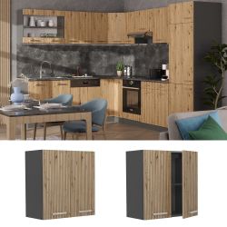 Vicco Hängeschrank R-Line, Artisan-Eiche/Anthrazit, 60 cm günstig online kaufen