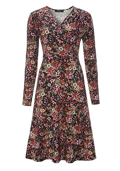 Aniston CASUAL Jerseykleid in Wickel-Optik günstig online kaufen