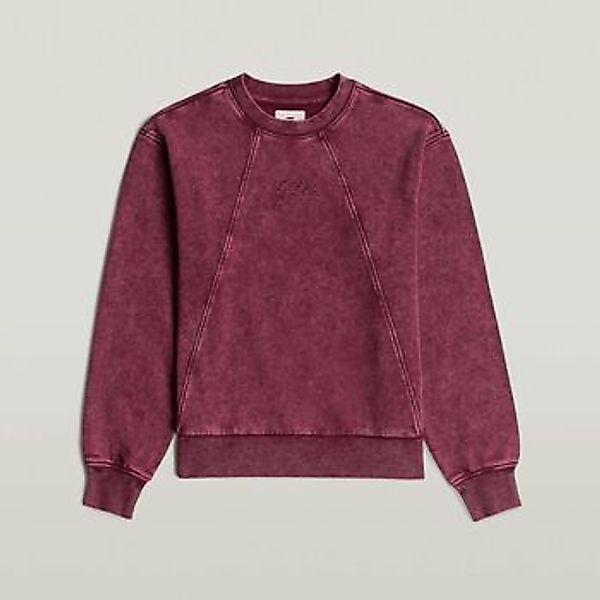 G-Star Raw  Sweatshirt D27173-D969 WASHED A LINE SCRIPT-H732 MAROON SMOKEY günstig online kaufen