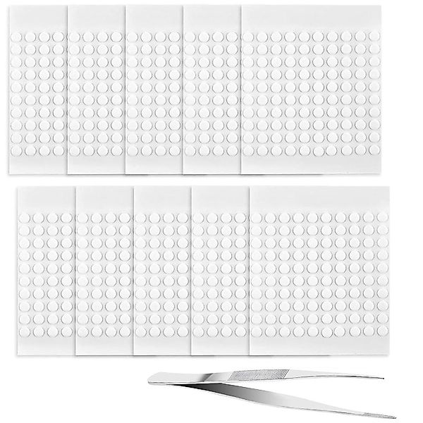 FELIXLEO Doppelklebeband 1000 Stück doppelseitige Klebepunkte günstig online kaufen