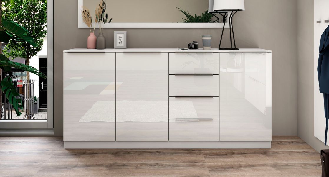 borchardt Möbel Highboard "Oliva" Breite ca. 200 cm günstig online kaufen