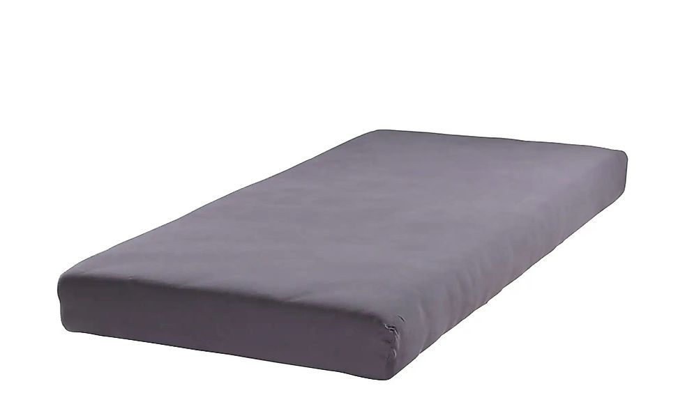 como Feinjersey-Spannbettlaken  2010 ¦ grau ¦ Maße (cm): B: 90 Bettwaren > günstig online kaufen