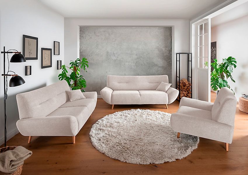 Home affaire Polstergarnitur "Drago elegant und zeitlos, komfortabel, moder günstig online kaufen