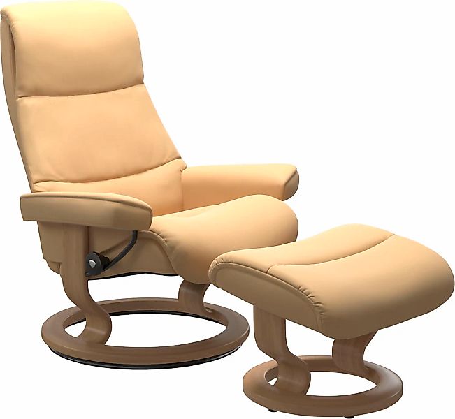 Stressless "View" mit Classic Base, Größe M,Gestell Eiche günstig online kaufen