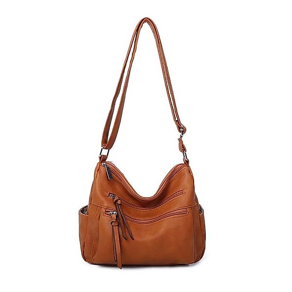 ITALYSHOP24 Schultertasche Damen Tasche Shopper Crossbody, als Handtasche, günstig online kaufen