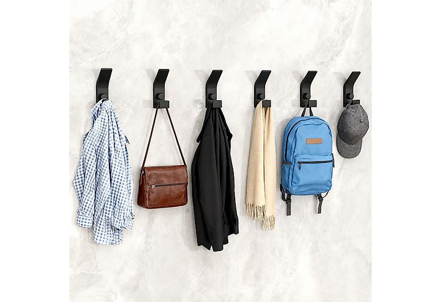 Forrlite Kleiderhaken, Garderobenhaken, Kleiderhaken zum Schrauben, Wandgar günstig online kaufen