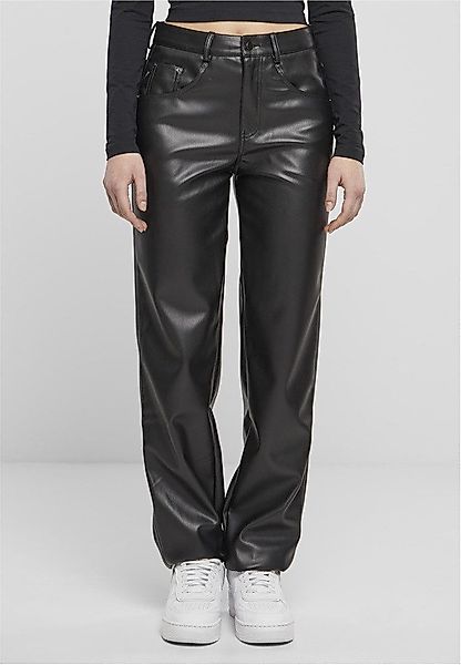URBAN CLASSICS Lederhose Ladies Straight Leg günstig online kaufen
