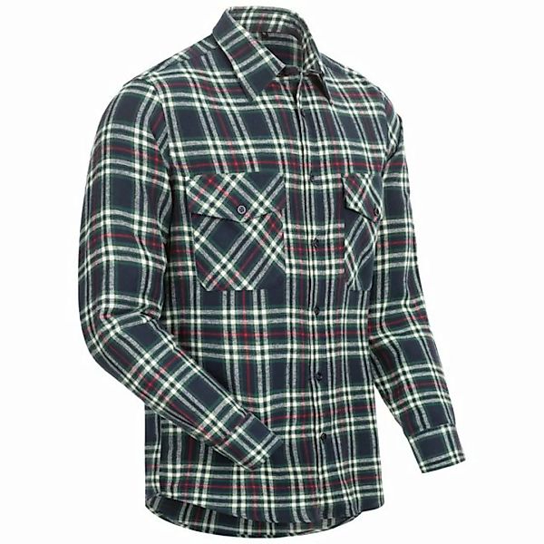 Craftland Flanellhemd Hemd langarm Herrenhemd Karomuster günstig online kaufen