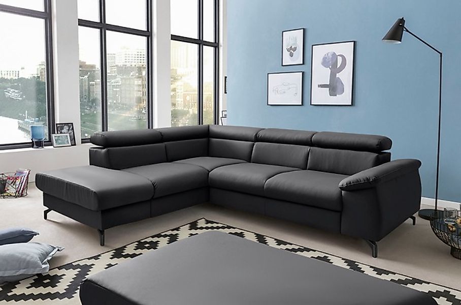 COTTA Polstergarnitur »Kitty L-Form, B: 249 bzw. 100 cm (Set: Ecksofa & Hoc günstig online kaufen