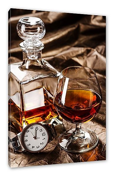 Pixxprint Leinwandbild Man Things Whiskey, Man Things Whiskey (1 St), Leinw günstig online kaufen