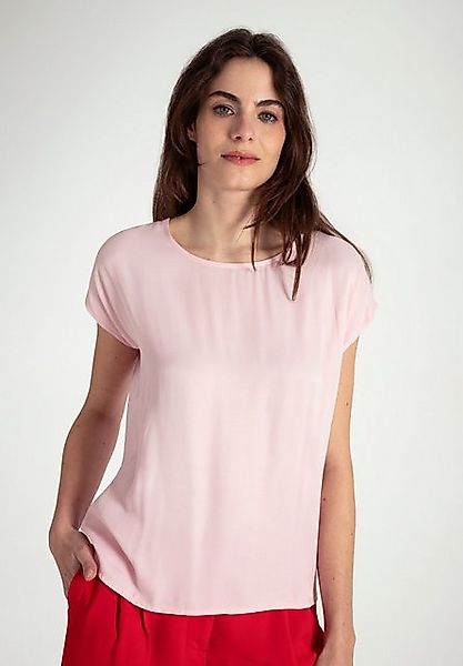 Shirt mit Satinfront, sorbet rose, Frühjahrs-Kollektion günstig online kaufen