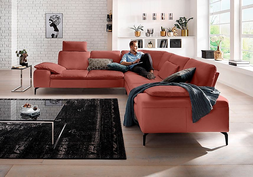 W.SCHILLIG Ecksofa »valentinoo, Designsofa, elegant und bequem, L-Form«, (S günstig online kaufen